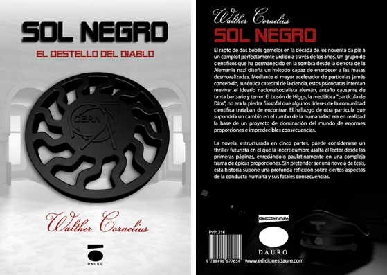 Novela "Sol negro". Novela "Sol negro". Walther Cornelius.